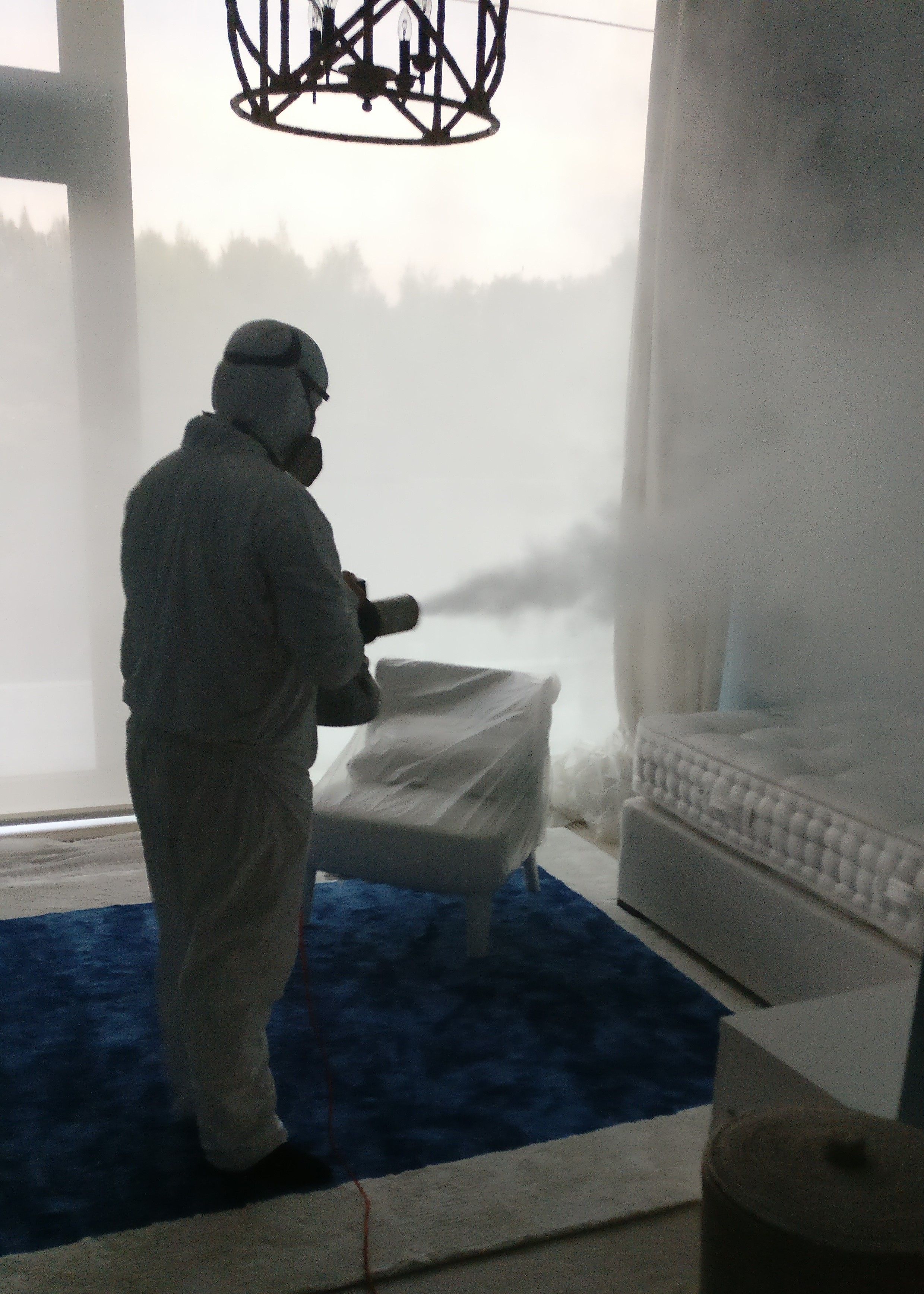 Сухой туман от запахов. Обработка сухим туманом в Оренбурге.